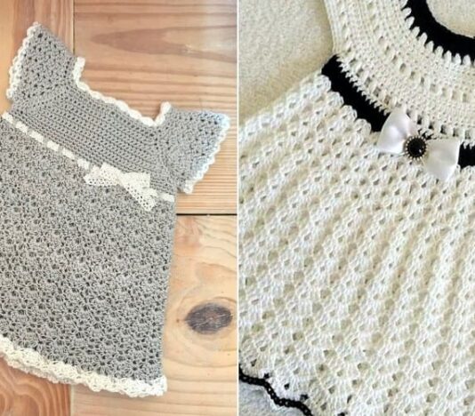 Crochet Baby Dress | 3 beautiful piece options