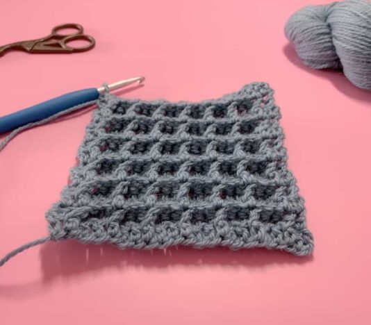 Doing Master the Waffle Stitch with Step-by-Step Instructions for Crochet Projects